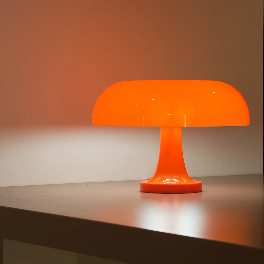 Danish Mushroom Table Lamp – Minimalist Bedside Light