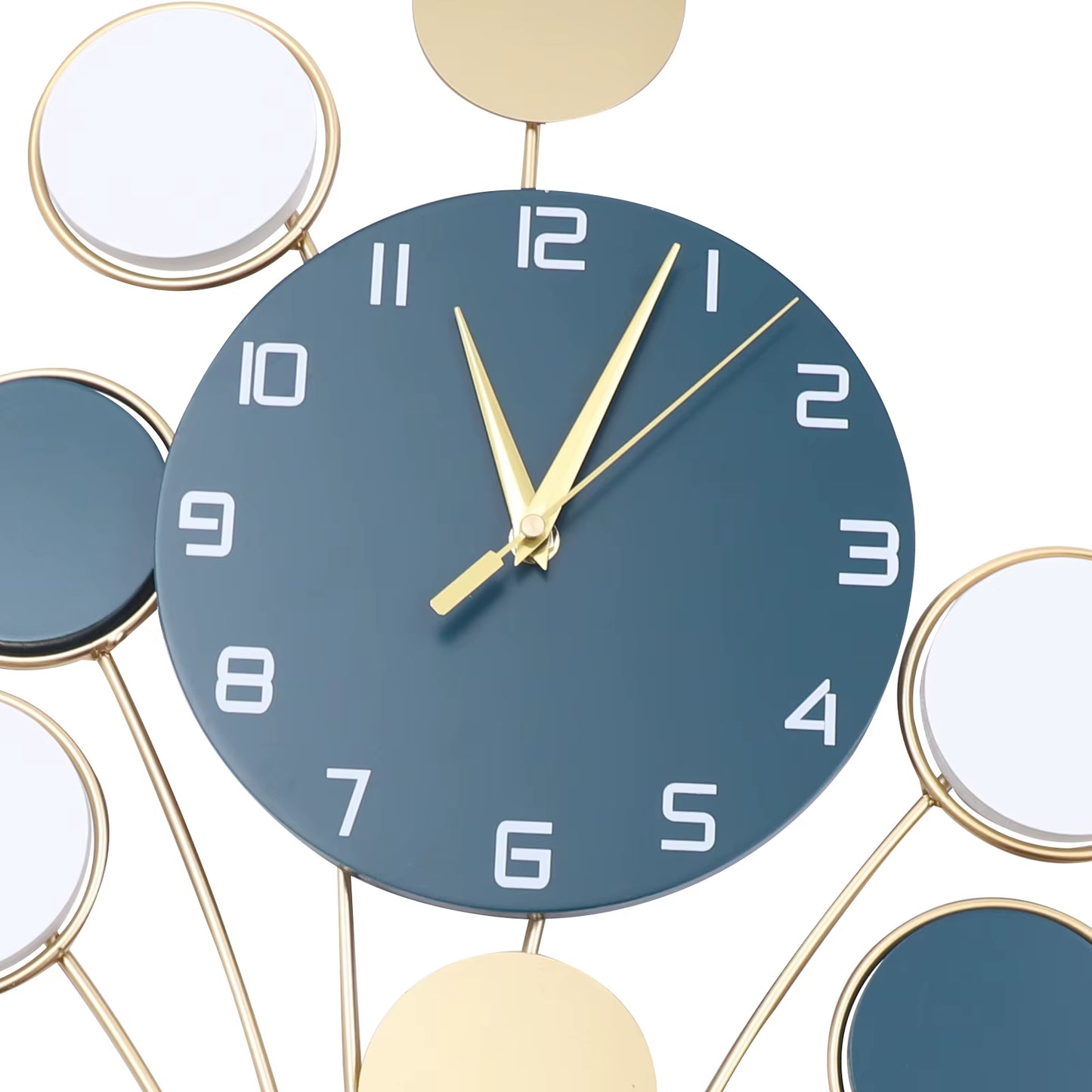 Modern Silent Wall Clock – Minimalist Design for Living Room or Home Decor