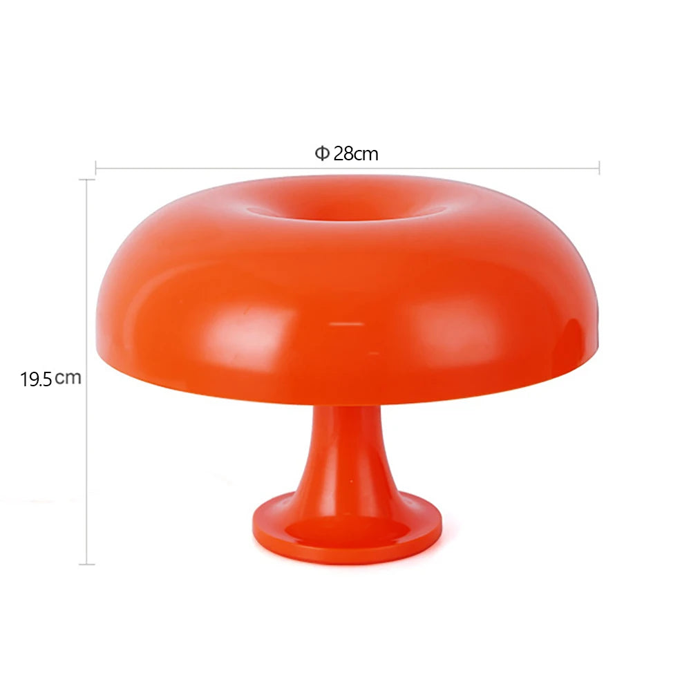 Danish Mushroom Table Lamp – Minimalist Bedside Light