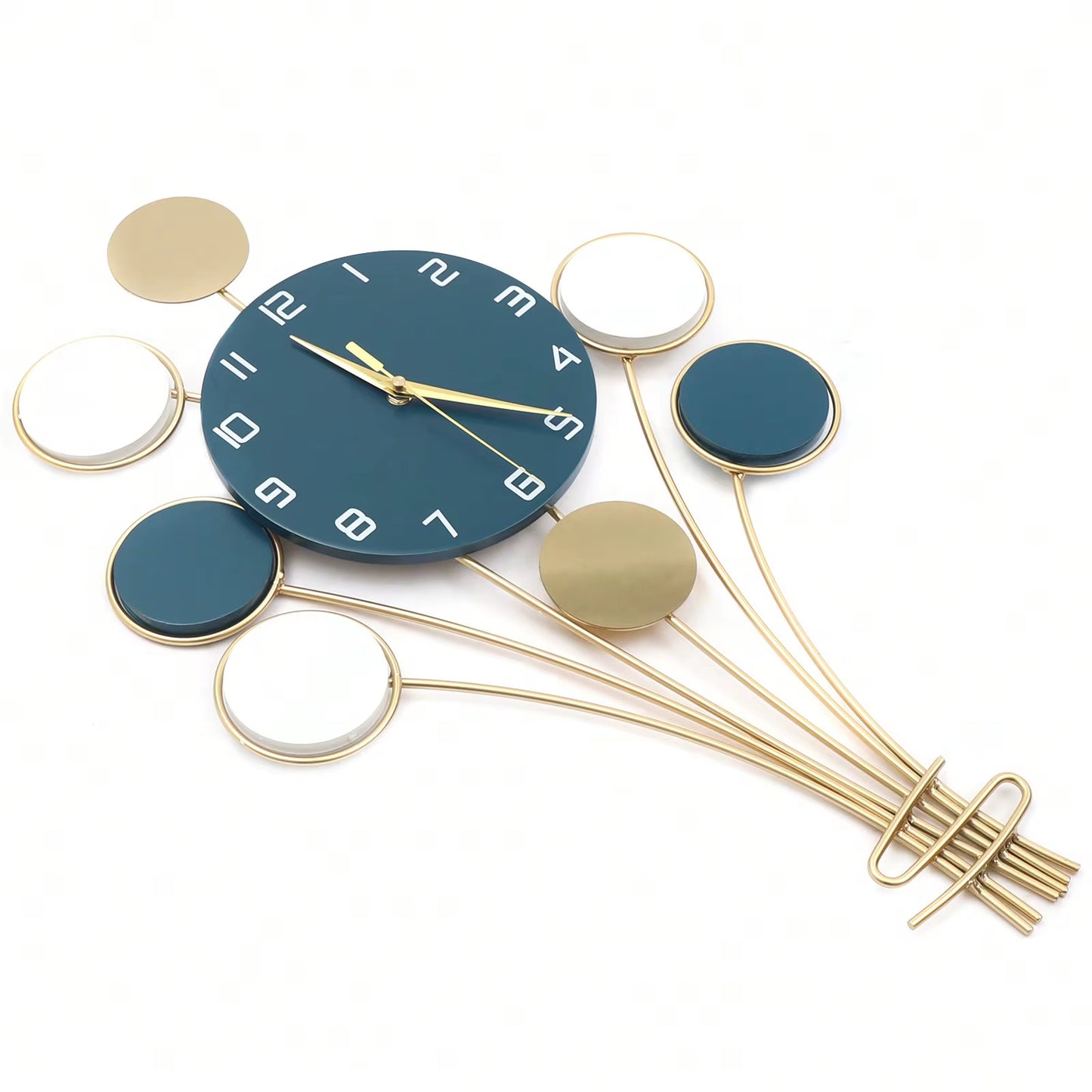 Modern Silent Wall Clock – Minimalist Design for Living Room or Home Decor