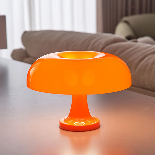 Danish Mushroom Table Lamp – Minimalist Bedside Light