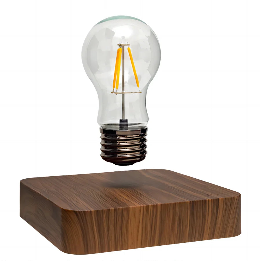 Magnetic Levitation Lamp – Floating Glass LED Bulb for Home & Office Desk Decoration, Novelty Table Night Light