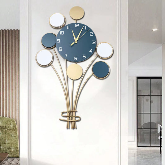 Modern Silent Wall Clock – Minimalist Design for Living Room or Home Decor