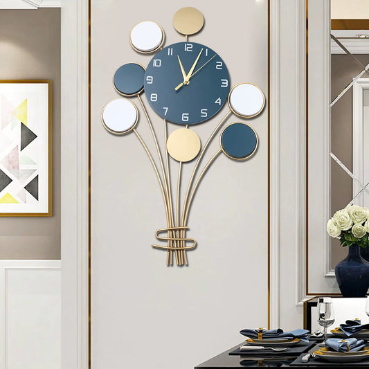 Modern Silent Wall Clock – Minimalist Design for Living Room or Home Decor